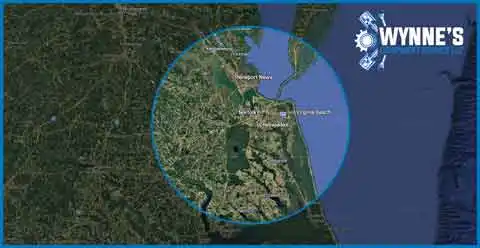 Wynne’s Equipment Service LLC Service Area